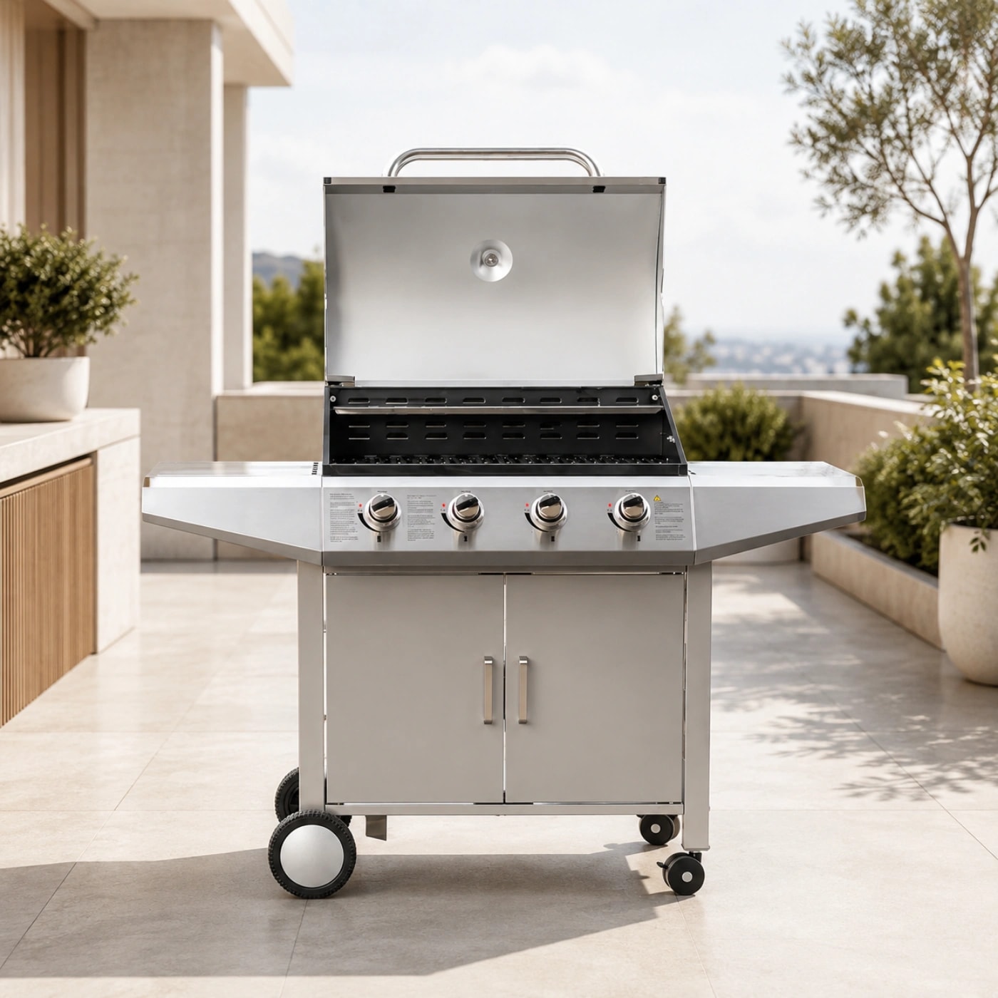 2 unidades de Parrilla a Gas FDV Essence 4Q